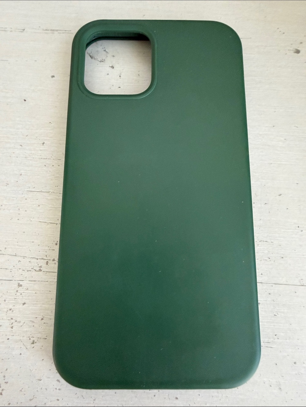 iPhone 12 Pro case Alpine green 6.1” silicone